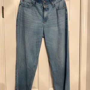 Abercrombie & Fitch Light Blue Boyfriend Jeans